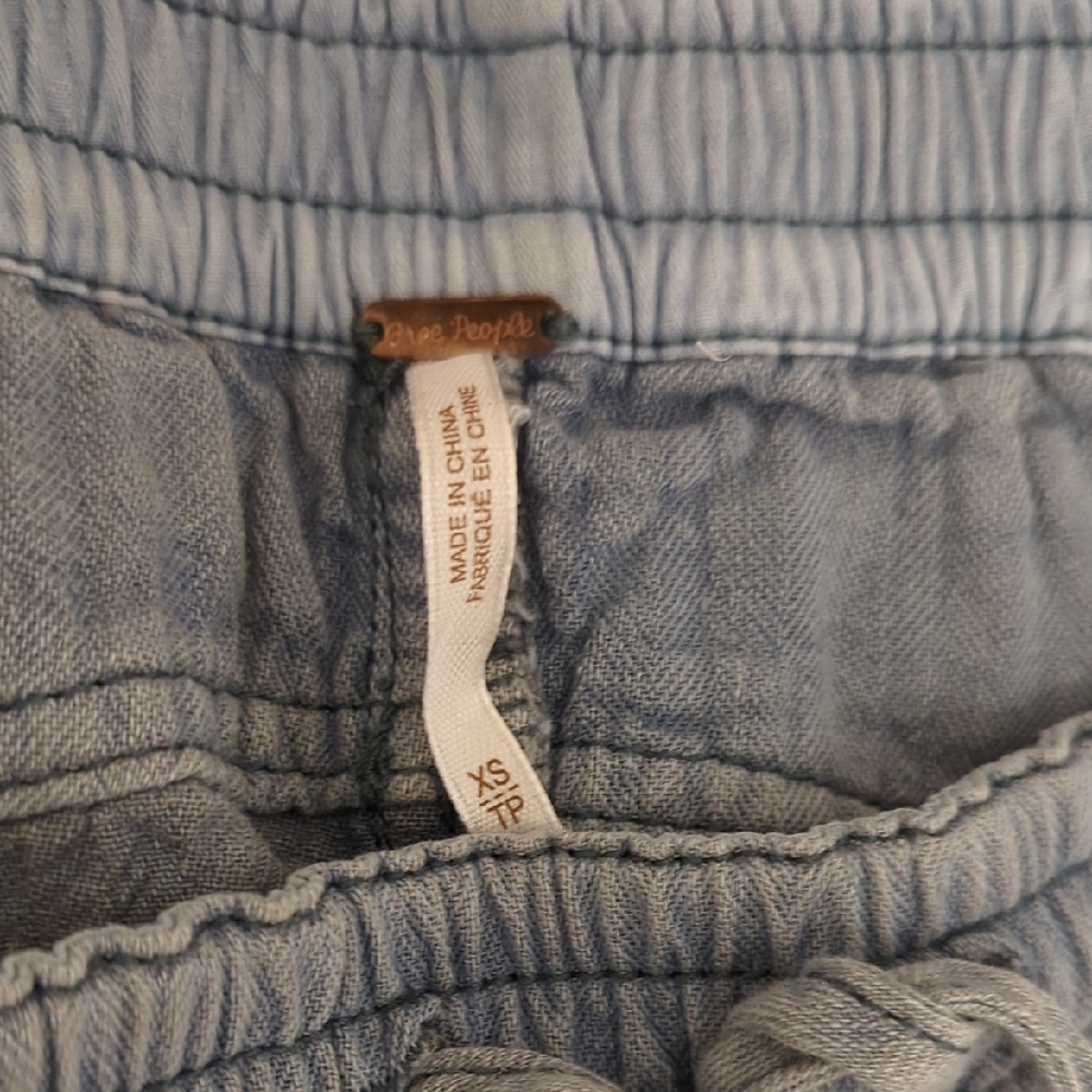 Free People Blue Jogger Pants Size XS - Picture 5 of 11